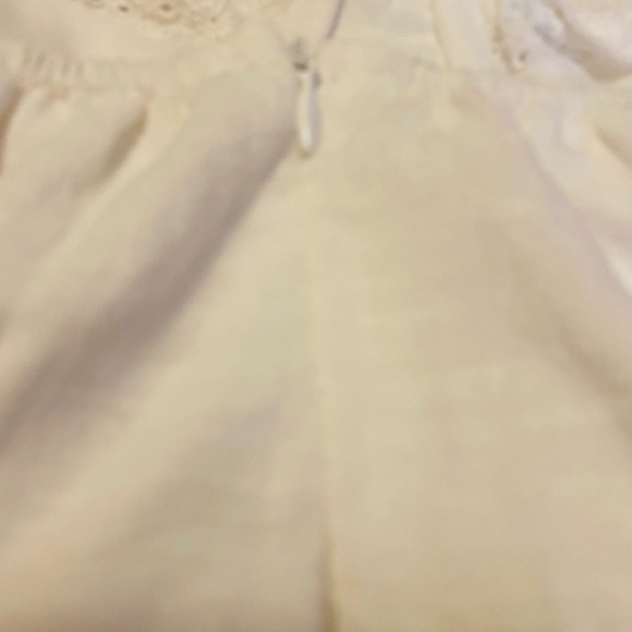 Vintage Jifan Cream Adjustable Spaghetti Strap Babydoll Shirt Size S EUC - Picture 4 of 7